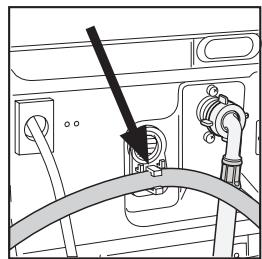 ARISTON ATD100 - Raccordement du tuyau de vidange - 2