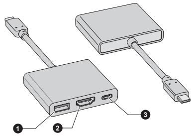 TOSHIBA PORTEGE X20W-E-11F - Adaptateurs USB Type-CTM - 4
