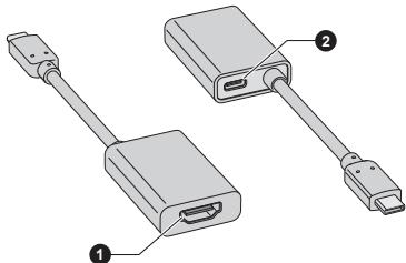 TOSHIBA PORTEGE X20W-E-11F - Adaptateurs USB Type-CTM - 2