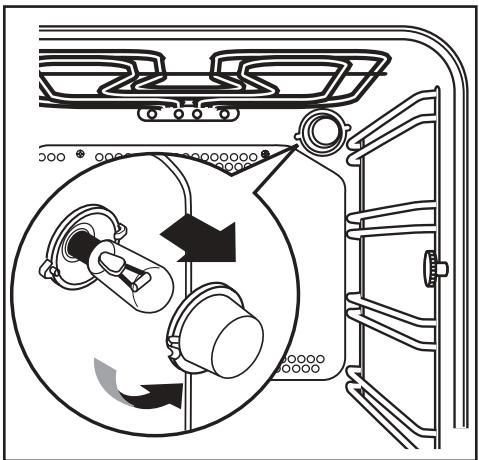 ARTHUR MARTIN M 6832 MCW - Remplacement de la lampedu four - 2