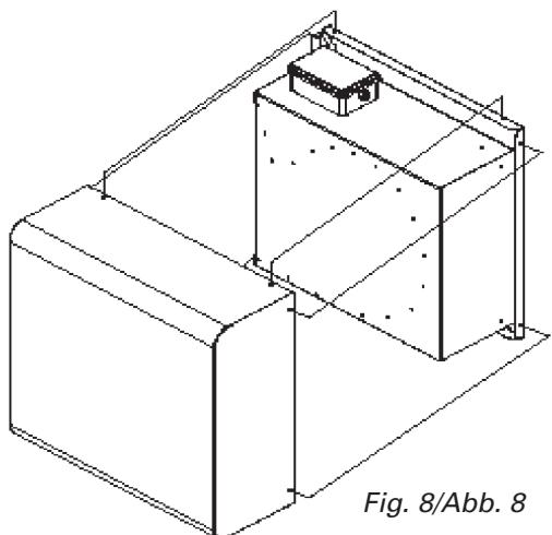 FALMEC MOTEUR3520 - 2) INSTALLATION MOTEUR DEPORTE EXTERIEUR - 8