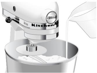 KITCHENAID 5KSM150PS EBU BLEU - Pétrissage des pâtes à levure - 1