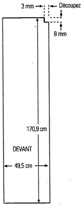 GENERAL ELECTRIC PCG 23 NGF-BB600 INOX - Dimensions pour les panneaux de bois sur mesure - 3