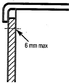 GENERAL ELECTRIC PCG 23 NGF-BB600 INOX - Panneaux de moins de 6 mm d'épaisseur - 1