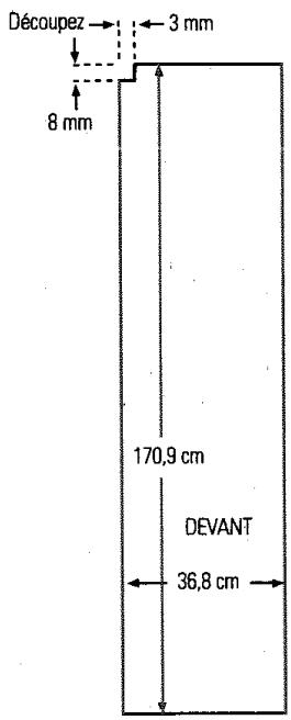 GENERAL ELECTRIC PCG 23 NGF-BB600 INOX - Dimensions pour les panneaux de bois sur mesure - 1