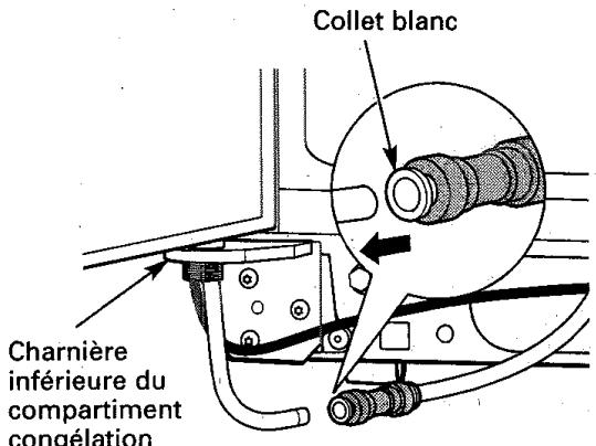 GENERAL ELECTRIC PCG 23 NGF-BB600 INOX - DÉBRANCHEZ LE RACCORD D'ALIMENTATION D'EAU (sur certains modèles) - 1