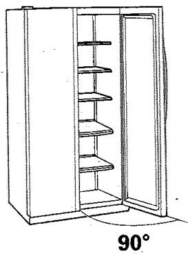 GENERAL ELECTRIC PCG 23 NGF-BB600 INOX - ENLEVEZ LA PORTE DU COMPARTIMENT RÉFRIGÉRATION (suite) - 2