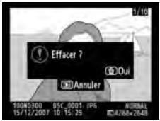 NIKON D300+18/200+MBD10 - Supprimez les photos que vous ne souhaitez pas conserver (p. 54). - 2