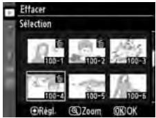 NIKON D300+18/200+MBD10 - Appuyez au centre du sélecteur multidirectionnel pour sélectionner l'image en surbrillance. - 2