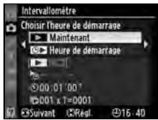 NIKON D300+18/200+MBD10 - Sélectionnez l'heure de démarrage. - 2