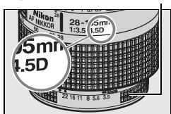 NIKON D300+18/200+MBD10 - Comment reconnaitre les objectifs à microprocesseur et de type G et D - 3
