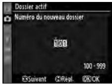 NIKON D300+18/200+MBD10 - Sélectionnez [Numéro du nouveau dossier] - 2
