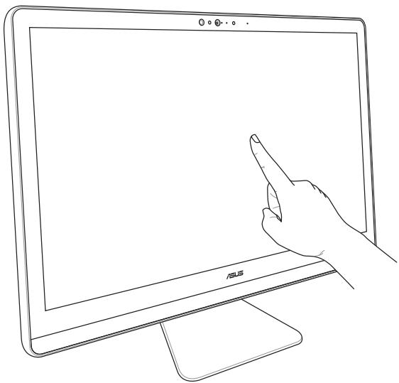 ASUS ZN241iCUK-RAO48T - Utiliser l'écran tactile (disponible sur une seLECTION de modèles) - 1