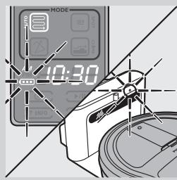 PHILIPS FC9910/10 - Utilisation des boutons du robot-aspirateur et de la télécommande - 9