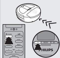 PHILIPS FC9910/10 - Utilisation des boutons du robot-aspirateur et de la télécommande - 6