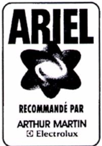 ARTHUR MARTIN AWT1130 - Produts lessiviels et additifs - 1