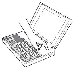 INFOCUS IN34 - 3Attendez la fin du préchauffage de la lampe - 2