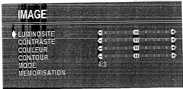 PROLINE TVD 1430 - Réglage de l'option Luminosité - 1