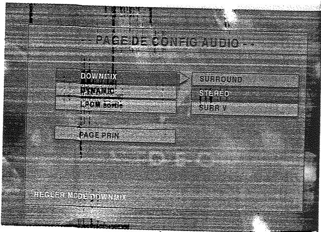 PROLINE TVD 1430 - REGLAGE AUDIO - 1
