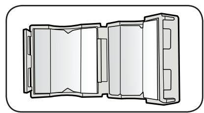 SAMSUNG HW-F450 - RELIER LE NOYAU TORIQUE EN FERRITE AU CORDON D'ALIMENTATION DU CAISSON DE BASSE - 2