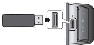 SAMSUNG HW-F450 - Avant de connecter un périphérique USB - 1