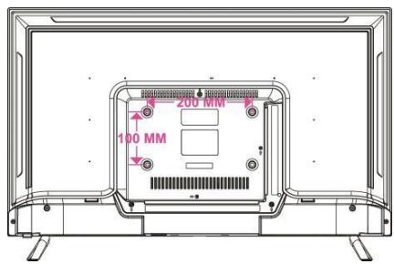 JVC LT-32FD110 - Mounting on a Wall - 1
