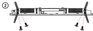 JVC LT-32FD110 - De standardvastmaken - 2