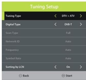 JVC LT-32FD110 - Tuning Setup - 1