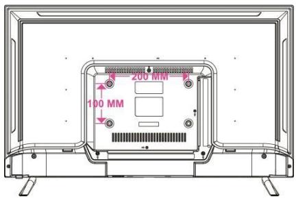 JVC LT-32FD110 - Fixation murale - 1