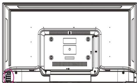 JVC LT-32FD110 - Vista frontal y lateral - 2