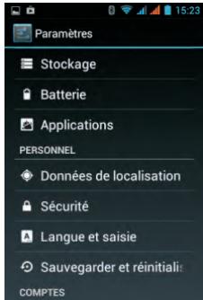 THOMSON EVERY 35 NOIR - Changer la langue du téléphone - 2