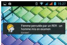 THOMSON EVERY 35 NOIR - Utilisation des widgets - 1