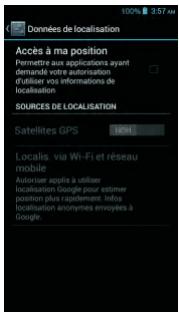 THOMSON EVERY 35 NOIR - Activer la géolocalisation et le GPS - 4