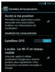 THOMSON EVERY 35 NOIR - Activer la géolocalisation et le GPS - 6