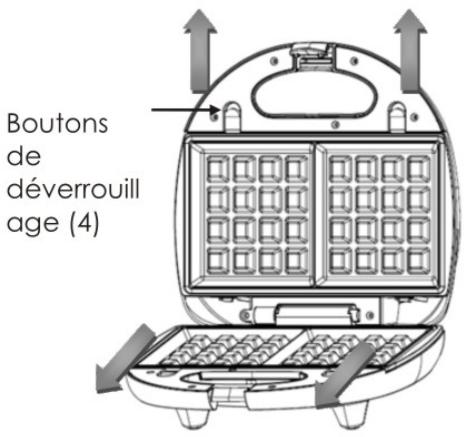 PROLINE SGW31 - Pour retirer les plaques de cuisson - 1