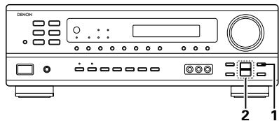 DENON AVR-1602 - Avant la lecture utilisant la fonction d'ambiance - 6
