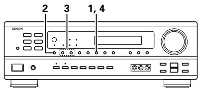 DENON AVR-1602 - Preparatifs: - 7