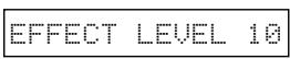 DENON AVR-1602 - EFFECT LEVEL - 2