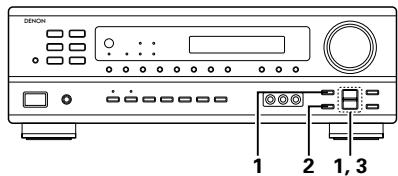 DENON AVR-1602 - REMARQUE: - 2