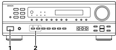 DENON AVR-1602 - Avant l'utilisation - 1