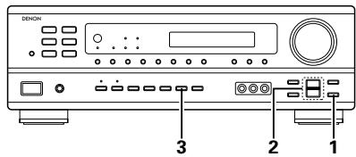 DENON AVR-1602 - [1] Réglage de la qualité sonore (tonalité) - 2