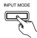 DENON AVR-1602 - Annulation du mode d'entrée externe - 1