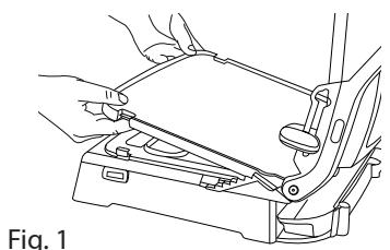 CUISINART GRIDDLER PRO GR50E - INSTALLATION DES PLAQUES DE CUISSON - 1