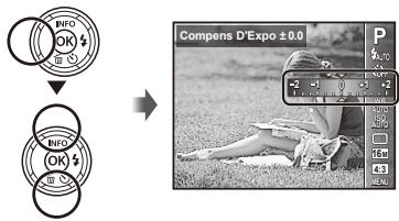 OLYMPUS STYLUS SZ-17 - Utilisation du menu fonction - 1