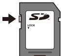 OLYMPUS STYLUS SZ-17 - Commutateur de protection d'écriture de carte SD/SDHC/SDXC - 1