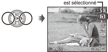 OLYMPUS STYLUS SZ-17 - Pour selectionner un mode secondaire - 4