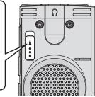 PANASONIC RR-US 950E-K - Fonction de verrouillage - 1