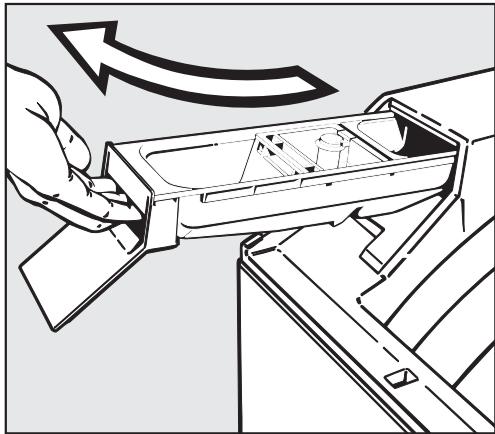 MIELE WTD160WCS - Nettoyage de la boîte à produits - 1