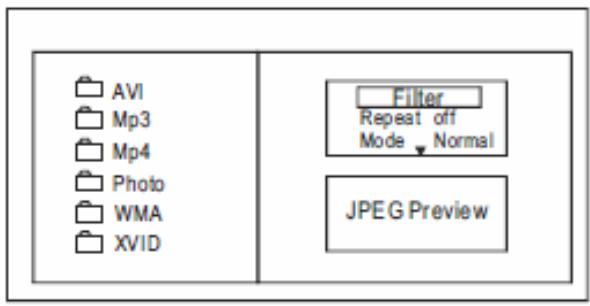 PROLINE DVDP771 BK - LECTURE MP3/WMA/MPEG4 - 1