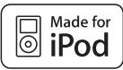 DENON S-301 - Brancher la iPod - 1